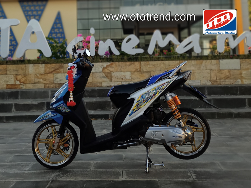 MODIFIKASI HONDA BEAT. Simpel asik ala babylook harian.