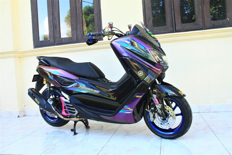 Modifikasi Nmax 155 ABS 2019 - Jayapura, Simpel Menawan Buat Fashion Harian